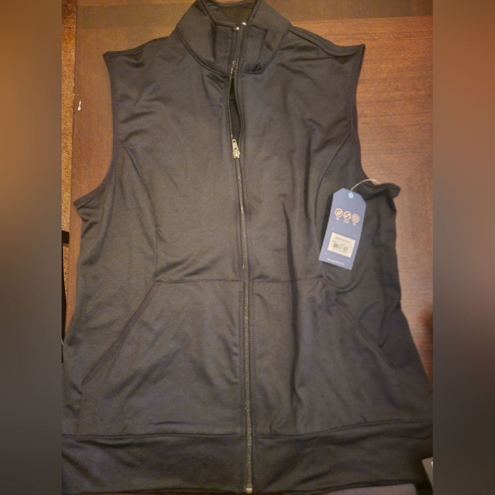 Cherokee workwear zip up vest